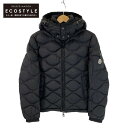 MONCLER モンクレール MORANDIERES モランデネス フード付ダウン ジャケット 0 ブラック メンズ 