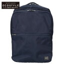 PORTER ポーター 655-17875 TIME DAYPACK タイム デイパック リュック デイパック ネイビー 【中古】