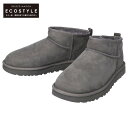 【eco】 【caceaeba】UGG / アグ 【新品未使用】1116109 W CLASSIC ULTRA MINI クラシック ウルトラ ミニ ムートンブーツ シューズ 商品詳細 管理番号2889900000089673 ブランドアグ タイプ【新品未使用】1116109 W CLASSIC ULTRA MINI クラシック ウルトラ ミニ ムートンブーツ カラーGREY 素材ムートン サイズ 表記サイズ：US7JP靴サイズ：約24cmアウトソール：27.5cmくつ幅：10.5cm (若干の誤差はご了承下さい。) 付属品付属箱 コンディション コンディションN 外側ランクN内側ランクN 新品未使用品になります。 ≫ 状態ランクについての詳細はこちら 関連商品 #シューズ#GREY#レディース#コンディションN#ムートン アグの他のアイテムを見る