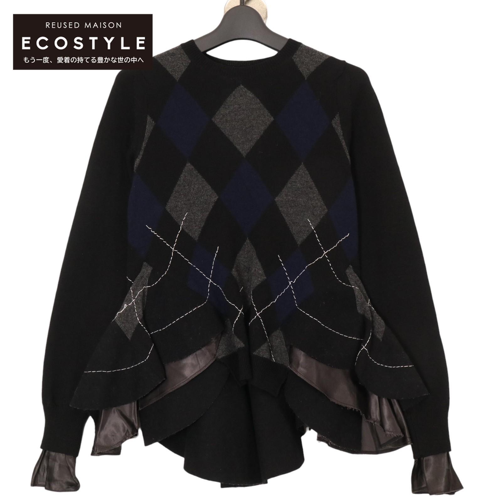 【eco】 【caceaeba】sacai / サカイ ブラック×グレー アーガイル ニット トップス 商品詳細 管理番号7765400000028830 ブランドサカイ タイプブラック×グレー アーガイル ニット カラーブラック／グレー 素材ウール サイズ 表記サイズ：1肩幅：31cm着丈：65cm身幅：38cm袖丈：67 (若干の誤差はご了承下さい。) 付属品－ コンディション コンディションB 外側ランクB内側ランクB 目立つダメージや汚れはございませんが、若干の使用感がございます。 ≫ 状態ランクについての詳細はこちら 関連商品 #トップス#ブラック／グレー#レディース#コンディションB#ウール サカイの他のアイテムを見る