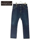 VISVIM ビズビム インディゴ SOCIAL SCULPTURE 5P DENIM PANT ボトムス W32L32 インディゴ メンズ 【中古】