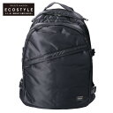 PORTER ポーター 【美品】622-76639 TANKER BACKPACK タンカー バックパック リュック デイパック ブラック メンズ 【中古】