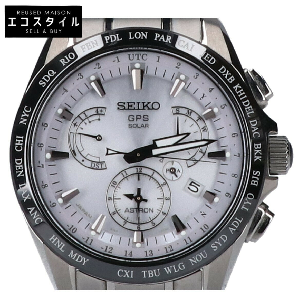 SEIKO  ʡSBXB047 8X53 ASTRON ȥ ǥ奢륿 顼GPS ӻ С  š