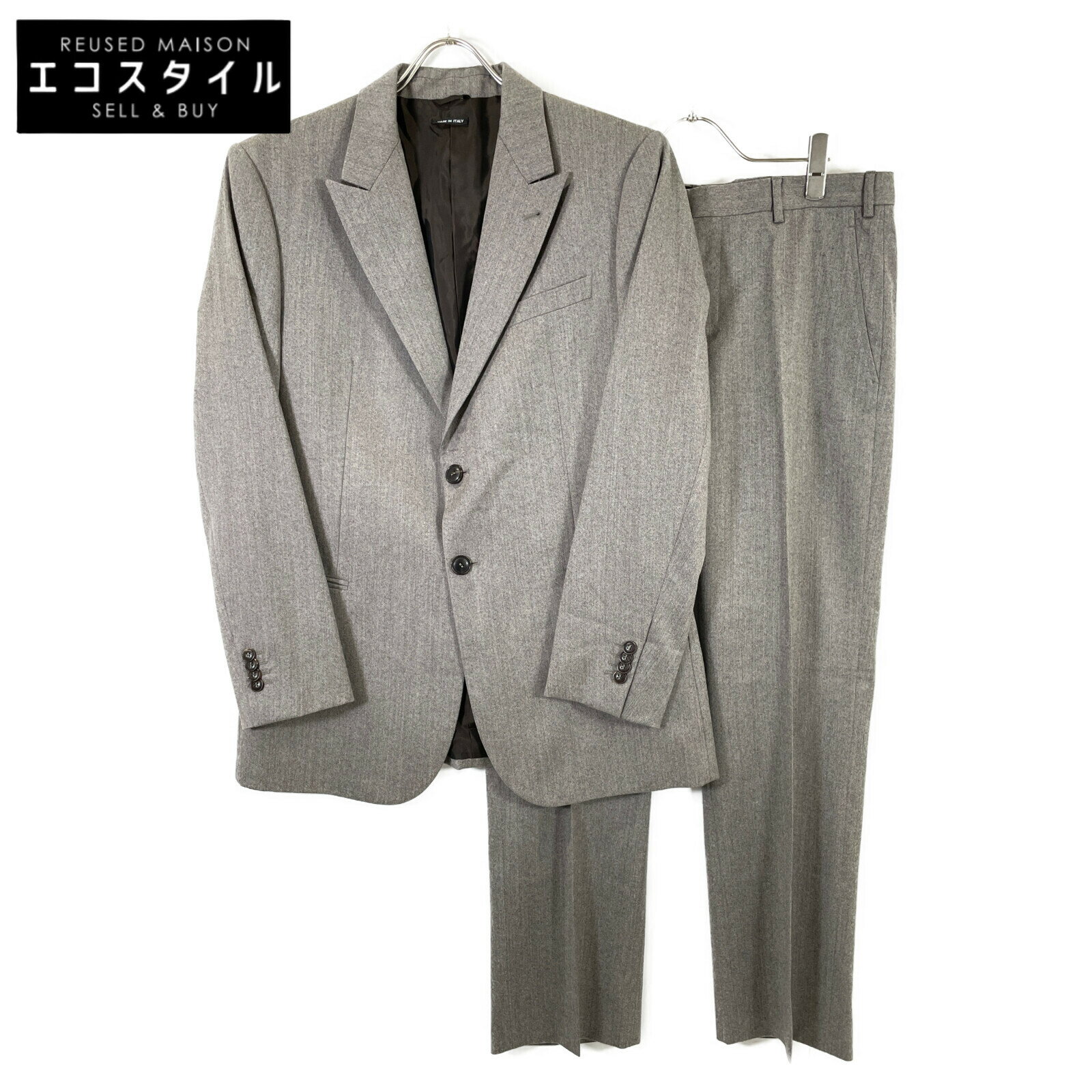 【美品】GIORGIO ARMANI セットアップ ベージュ ダブルボタン 【美品】GIORGIO ARMANI セットアップ ベージュ ダブルボタン