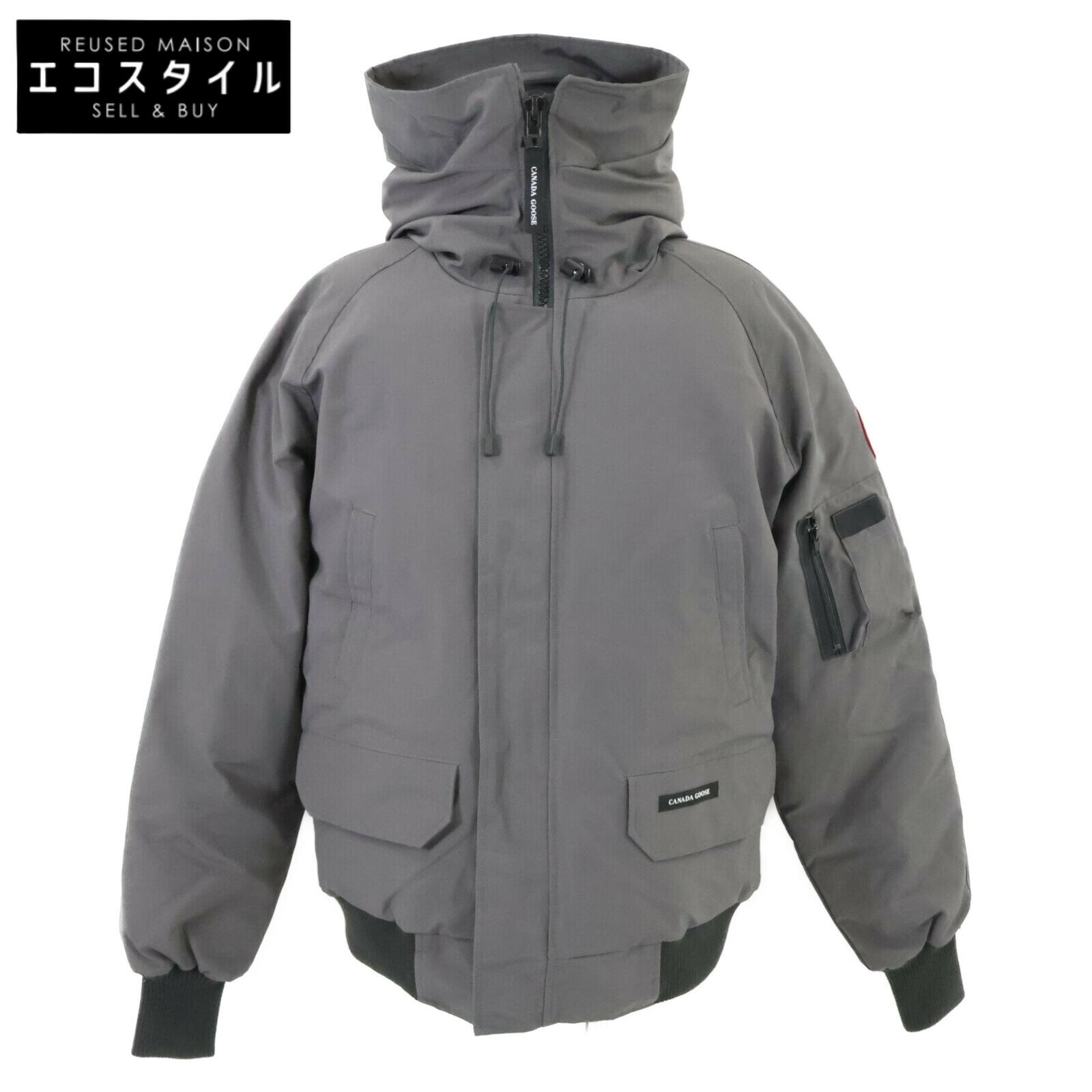 CANADA GOOSE カナダグース 【美品/国内正規（株）カナダグース】2050M Chilliwack Bomber チリワック ダウンボンバー ジャケット L/G Graphite メンズ 【中古】