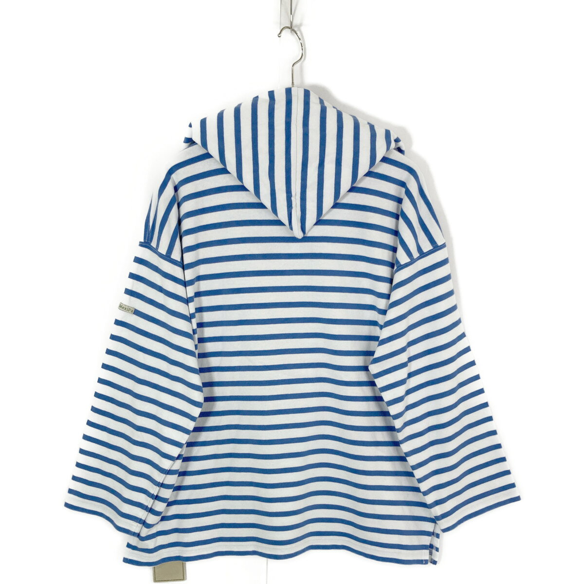 Ron Herman ロンハーマン xMexiPa メキパ ホワイト×ブルー Basque Border Mexican Parka トップス S ホワイト×ブルー メンズ 【中古】