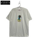 Supreme シュプリーム ホワイト 2023SS Hardies BOLT Tシャツ トップス M ホワイト メンズ 【中古】