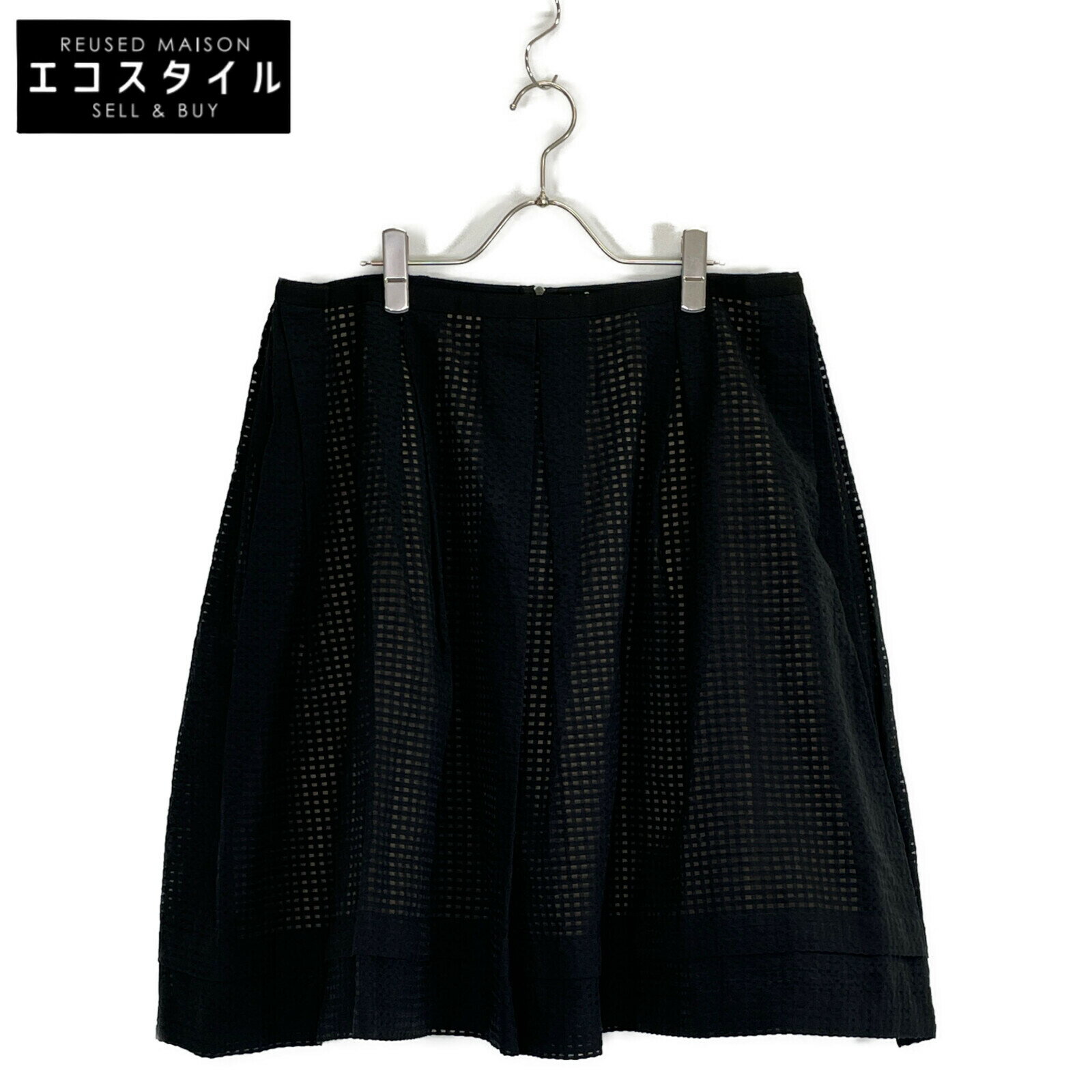 DAISY LIN デイジーリン ブラック Washable Souffle スカート 06625 スカート 42 ブラック レディース ..