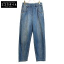 BRUNELLO CUCINELLI ブルネロクチネリ 22SS MHI92P5743ライトブルー ストレッチ デニムパンツ ボトムス 36 ブルー レディース...