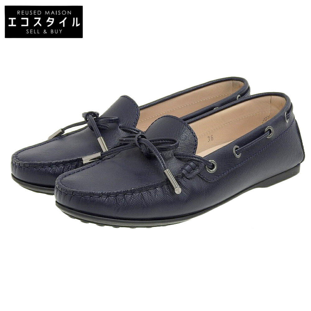 TOD'S(トッズ) ドライビングシューズ ネイビー サイズ 5 1/2 TOD'S(トッズ) ドライビングシューズ ネイビー サイズ 5 1/2