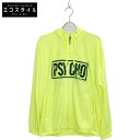 HYSTERIC GLAMOUR ヒステリックグラマー 02201CF09 蛍光イエロー PSYCHO プリント ZIP パーカー トップス M イエロー メン...