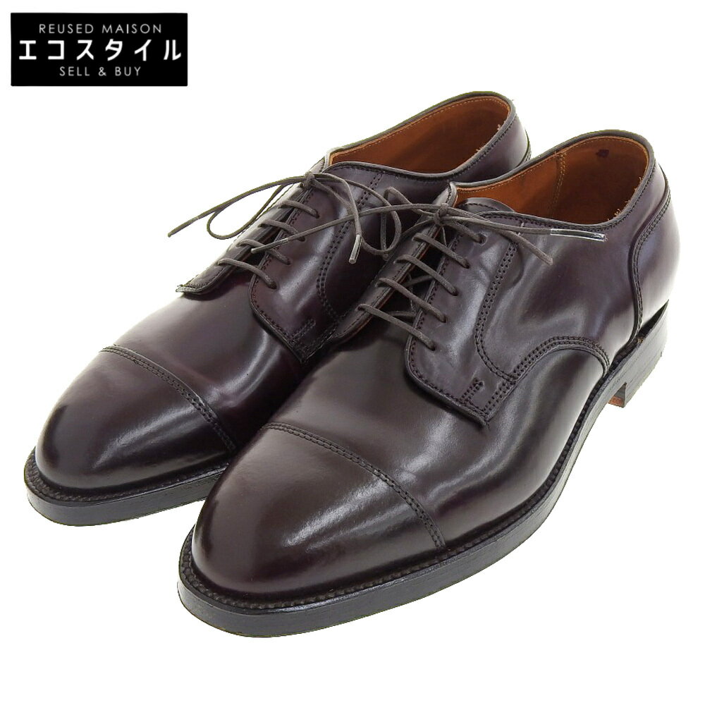 Alden 革靴 カーフレザー 外羽根 キャップトゥ 本革 ビジネス Alden 革靴 カーフレザー 外羽根 キャップトゥ 本革 ビジネス