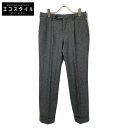 Rota ロータ 24SS グレー 24-23-0693-645 581 フランネル 1プリーツ スラックス ボトムス 44 グレー メンズ 【中古】(4)