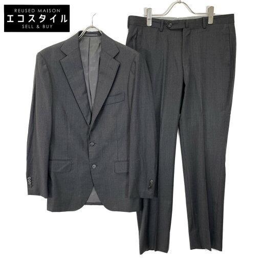 Sartoria Ring サルトリアリング ×ロロピアーナ社 3Bシングルスーツ スーツ 48-6Drop ブラック メンズ 【中古】 Sartoria Ring サルトリアリング ×ロロピアーナ社 3Bシングルスーツ スーツ 48-6Drop ブラック メンズ 【中古】