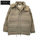 WOOLRICH ウールリッチ WJOU0131 ベージュ LIMONTA NYLON DOWN JACKET ジャケット M カーキ メンズ 【中古】(4)