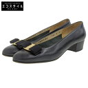 Salvatore Ferragamo サルヴァトーレフェラガモ Salvatore Ferragamo サルヴァトーレフェラガモ ヴァラ 3cmヒール レザー...