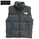 THE NORTH FACE ノースフェイス ND92338 ブラック NUPTSE VEST/ヌプシベスト ベスト M ブラック メンズ 【中古】