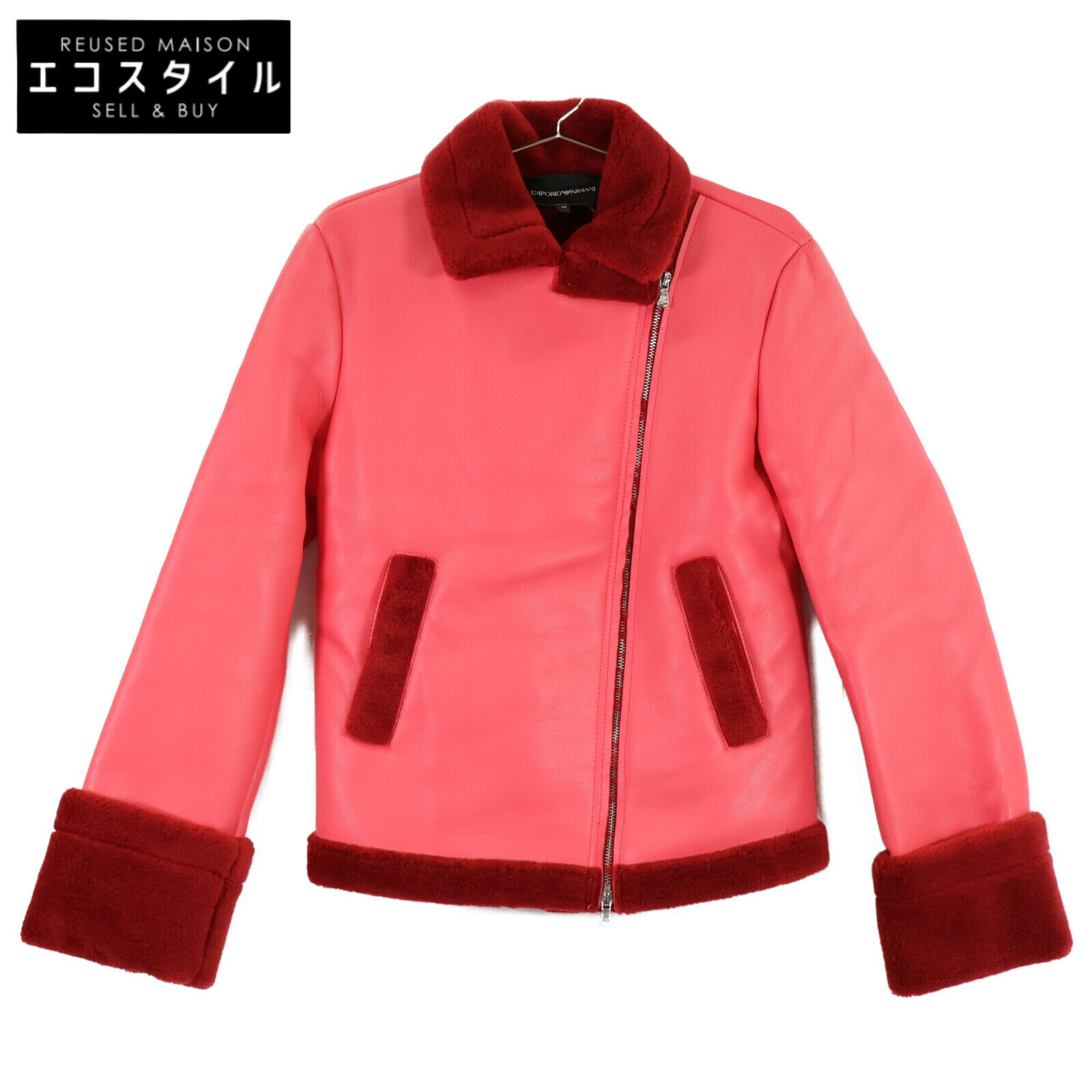 EMPORIO ARMANI カジュアルジャケット ピンク 4105125Y0012 楽天市場】アルマーニ ジャケット(カラーピンク)(レディース