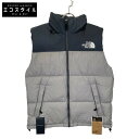 THE NORTH FACE ノースフェイス ND92232 グレー ヌプシ ベスト ベスト XL グレー メンズ 【中古】