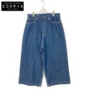 RhodolirioN ロドリリオン OR741 ダークネイビー 90'Loose Straight Jean Pant デニムパンツ ボトムス 1 インディゴ...
