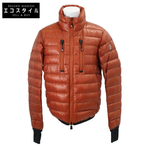 MONCLER モンクレール 国内正規 グルノーブル HERS ライトショート ダウン ジャケット 3 ブラウン系 メンズ 【中古】 MONCLER モンクレール 国内正規 グルノーブル HERS ライトショート ダウン ジャケット 3 ブラウン系 メンズ 【中古】