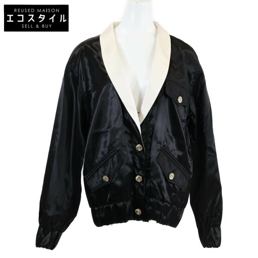 CHANEL シャネル 【美品/国内正規/21年製】P70698V62116 NO5ボタン ショールカラー ブルゾン/ ジャケット 36 ブラック レディース 【中古】 CHANEL シャネル 【美品/国内正規/21年製】P70698V62116 NO5ボタン ショールカラー ブルゾン/ ジャケット 36 ブラック レディース 【中古】