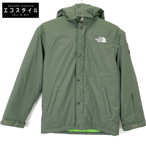THE NORTH FACE ノースフェイス NSJ62144 グリーン ウィンターコーチジャケット ジャケット 150 グリーン レディース 【中古】 THE NORTH FACE ノースフェイス NSJ62144 グリーン ウィンターコーチジャケット ジャケット 150 グリーン レディース 【中古】