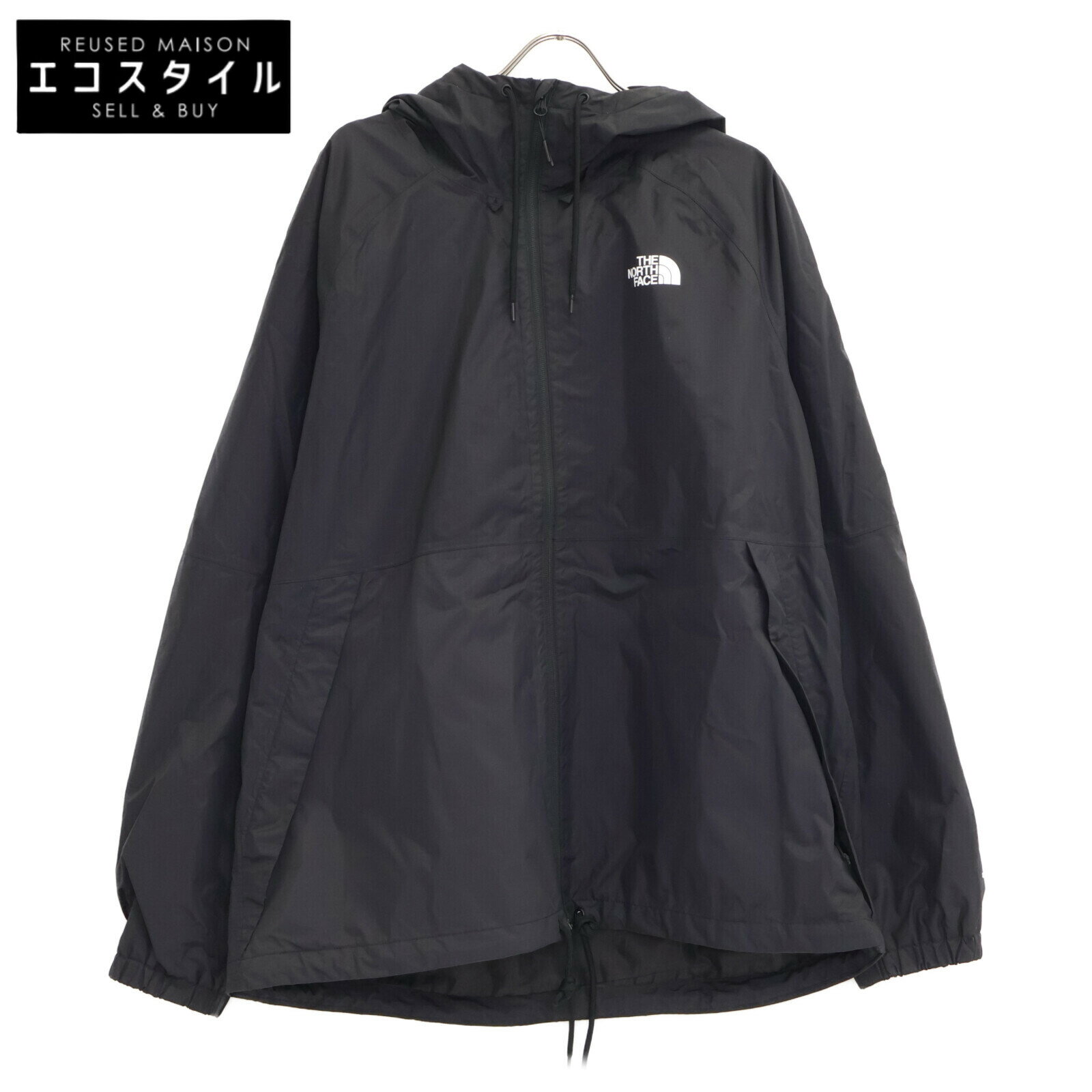 THE NORTH FACE ノースフェイス NF0A7QF3 ブラック Antora Rain Hoodie ジャケット XL ブラック メンズ 【中古】