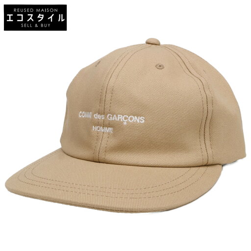 COMMEdesGARCONS HOMME コムデギャルソンオム 【新品未使用】24AW HN-K601 綿サージ ベースボールキャップ 帽子 ベージュ メンズ 【中古】 COMMEdesGARCONS HOMME コムデギャルソンオム 【新品未使用】24AW HN-K601 綿サージ ベースボールキャップ 帽子 ベージュ メンズ 【中古】