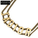DIOR ディオール J'ADIOR ジャディオール メタル チョーカー(首飾り) ゴールド レディース 【中古】