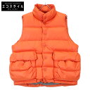 DAIWA PIER39 ダイワピア39 BW-24022W オレンジ TECH BACK PACKER DOWN VEST ベスト M オレンジ メンズ 【中...