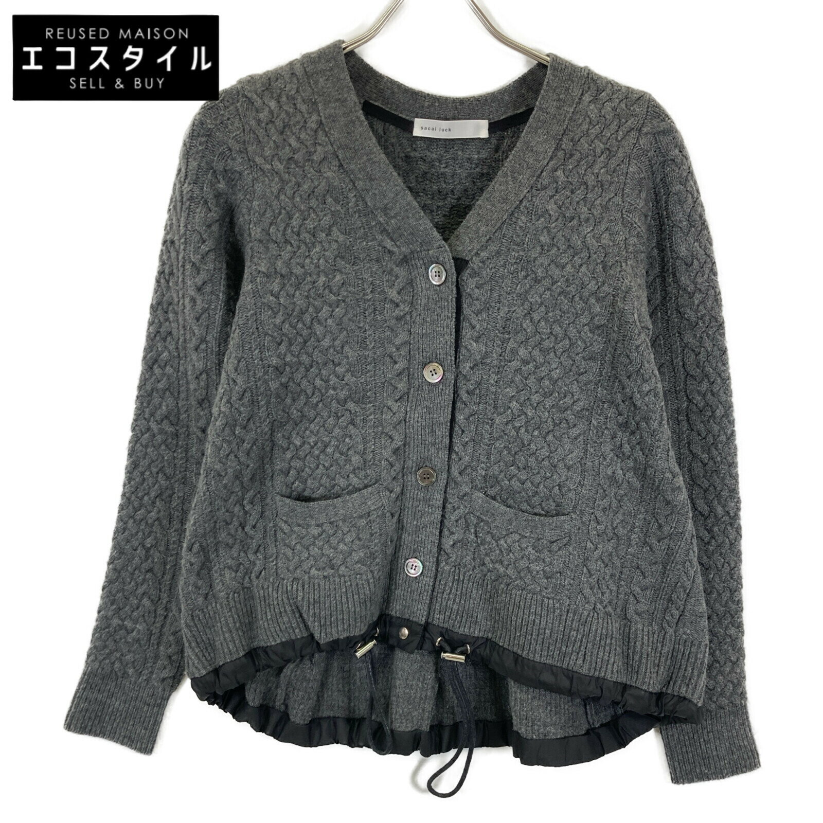 楽天市場】sacai luck カーディガンの通販 楽天市場】sacai luck カーディガンの通販