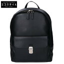 Dunhill ダンヒル 【新品同様】レザー バックパック/ リュック・デイパック ブラック メンズ 【中古】