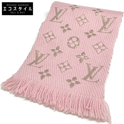 LOUIS VUITTON ルイヴィトン 【美品/国内正規】M70466 エシャルプ ロゴマニア シャイン マフラー ピンク レディース 【中古】 LOUIS VUITTON ルイヴィトン 【美品/国内正規】M70466 エシャルプ ロゴマニア シャイン マフラー ピンク レディース 【中古】
