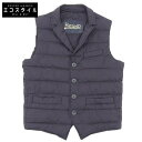 HERNO ヘルノ HERNO ヘルノ ショールカラー ダウンジレ ベスト メンズ ネイビー 46 PI0335U ベスト 46 ネイビー メンズ 【中古】