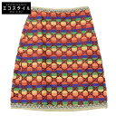 GUCCI グッチ 未使用 GUCCI グッチ GGレインボー ベルベット スカート レディース マルチカラー 38 498069 ZKV09 スカート 38 ...
