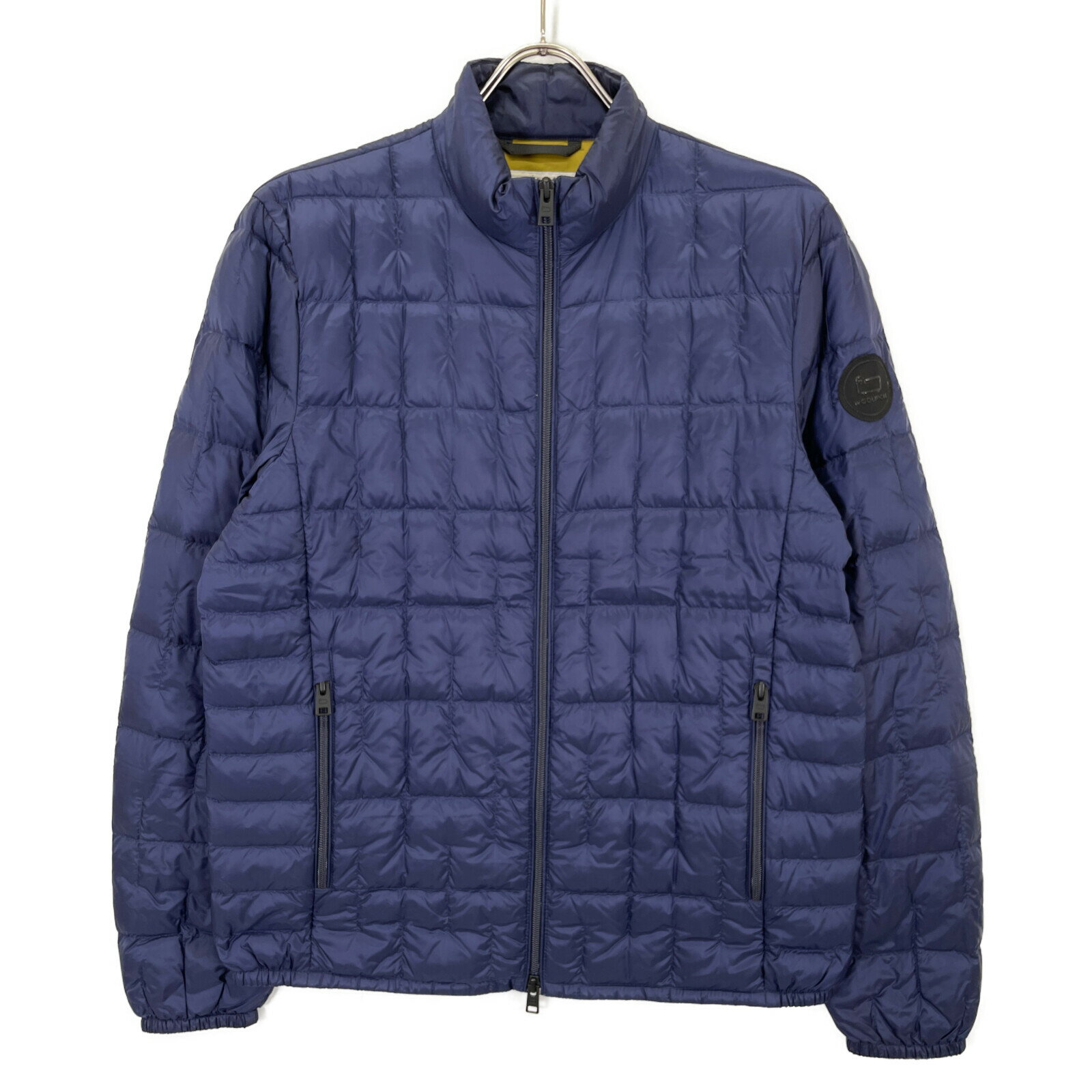 WOOLRICH ウールリッチ WOOU0426 ブルー ライトダウンジャケット ジャケット S ブルー メンズ 【中古】