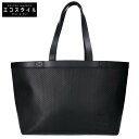 Vivienne Westwood ヴィヴィアンウエストウッド 【新品同様】VWH322 オーブ メッシュエンボス レザー トートバッグ ブラック メンズ 【中古】(4)