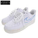 NIKE ナイキ 新品同様 Air Force 1 Low WHITE/WHITE/SAIL/PLAYFUL PINK スニーカー シューズ レディース ホワイト 24.0cm HF5721-111 シューズ 7(US) ホワイト レディース 【中古】