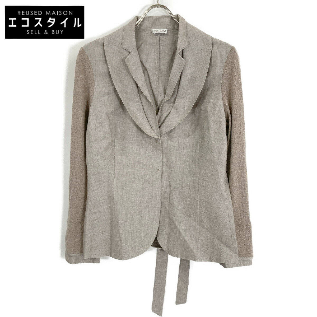 ebure - 美品 20SS ebure エブール リネン デニムジャケット
