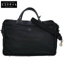 Felisi フェリージ 1724-DS ナイロンxレザー 2WAYショルダー ビジネスバッグ・ブリーフケース ブラック メンズ 【中古】(4)