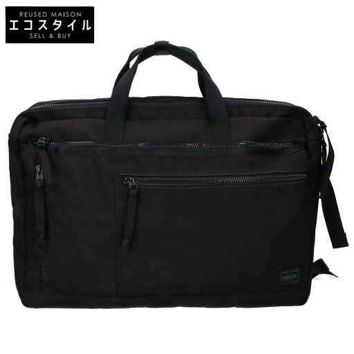 PORTER ポーター 536-16153 INTERACTIVE 3WAY BRIEFCASE インタラクティブ 3WAY ビジネスバッグ・ブリーフケース ブラック メンズ 【中古】 PORTER ポーター 536-16153 INTERACTIVE 3WAY BRIEFCASE インタラクティブ 3WAY ビジネスバッグ・ブリーフケース ブラック メンズ 【中古】