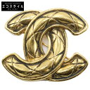 CHANEL シャネル ヴィンテージ ココマーク ブローチ ゴールド レディース 【中古】(4)