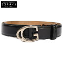 GUCCI グッチ 245860 Other G バックル レザー ベルト 85・34 ブラック メンズ 【中古】(4)