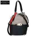 FURLA フルラ ヴィヴァドローストリング 2WAY ハンドバッグ マルチカラー レディース 【中古】