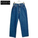 J.B.ATTIRE ジェービーアタイア JBS-2501 FADED インディゴ SANTA MONICA DENIM ボトムス 1 インディゴブルー レディース 【中古】