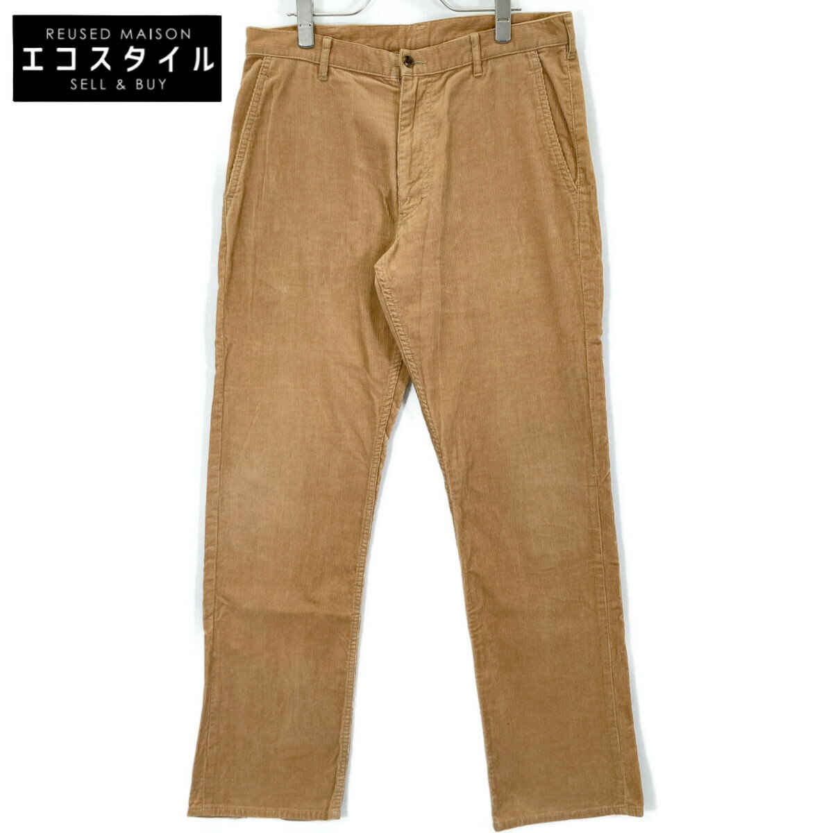 COMMEdesGARCONS HOMME PLUS コムデギャルソンオムプリュス PQ-P059 ×ローリングストーンズ コーデュロイパンツ ボトムス M キャメル メンズ 【中古】