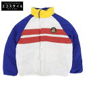 POLO RALPH LAUREN ポロ ラルフローレン トリコロール クッキーパッチ リバーシブル ダウン ジャケット アウター メンズ マルチカラー S ジャケット S マルチカラー メンズ 【中古】