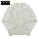 TOYOBOSHI トウヨウボウシ 新品同様 糸衣 MAKI カシミヤ ケーブル セーター トップス レディース シルバーグレームリネ 2 10IT-PC2310 トップス 2 シルバーグレームリネ レディース 【中古】