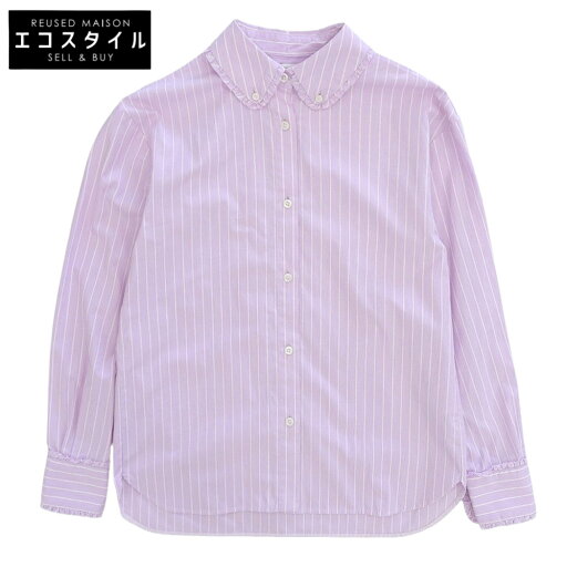 yori ヨリ 美品 ミニフリル ストライプシャツ トップス レディース コットン ピンク ホワイト 36 YR21-24136AW 24AW トップス 36 ピンク/ホワイト レディース 【中古】 yori ヨリ 美品 ミニフリル ストライプシャツ トップス レディース コットン ピンク ホワイト 36 YR21-24136AW 24AW トップス 36 ピンク/ホワイト レディース 【中古】